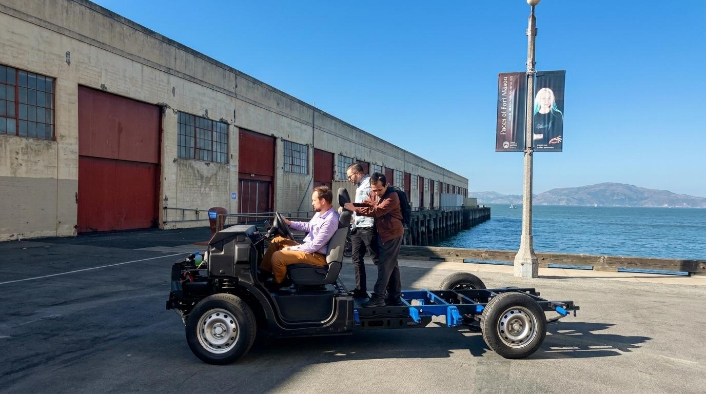 Olympus EV platform at San Francisco demo day