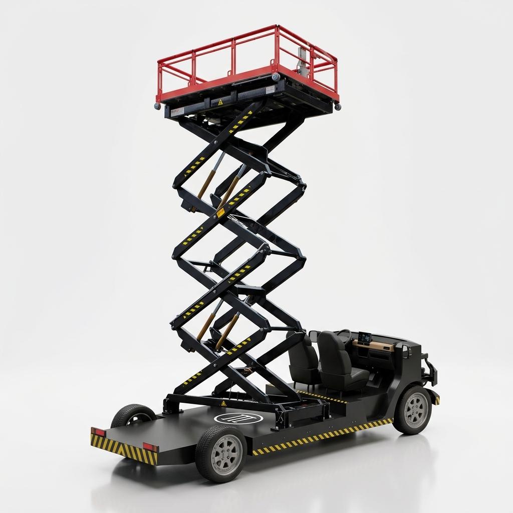 Electric scissor lift