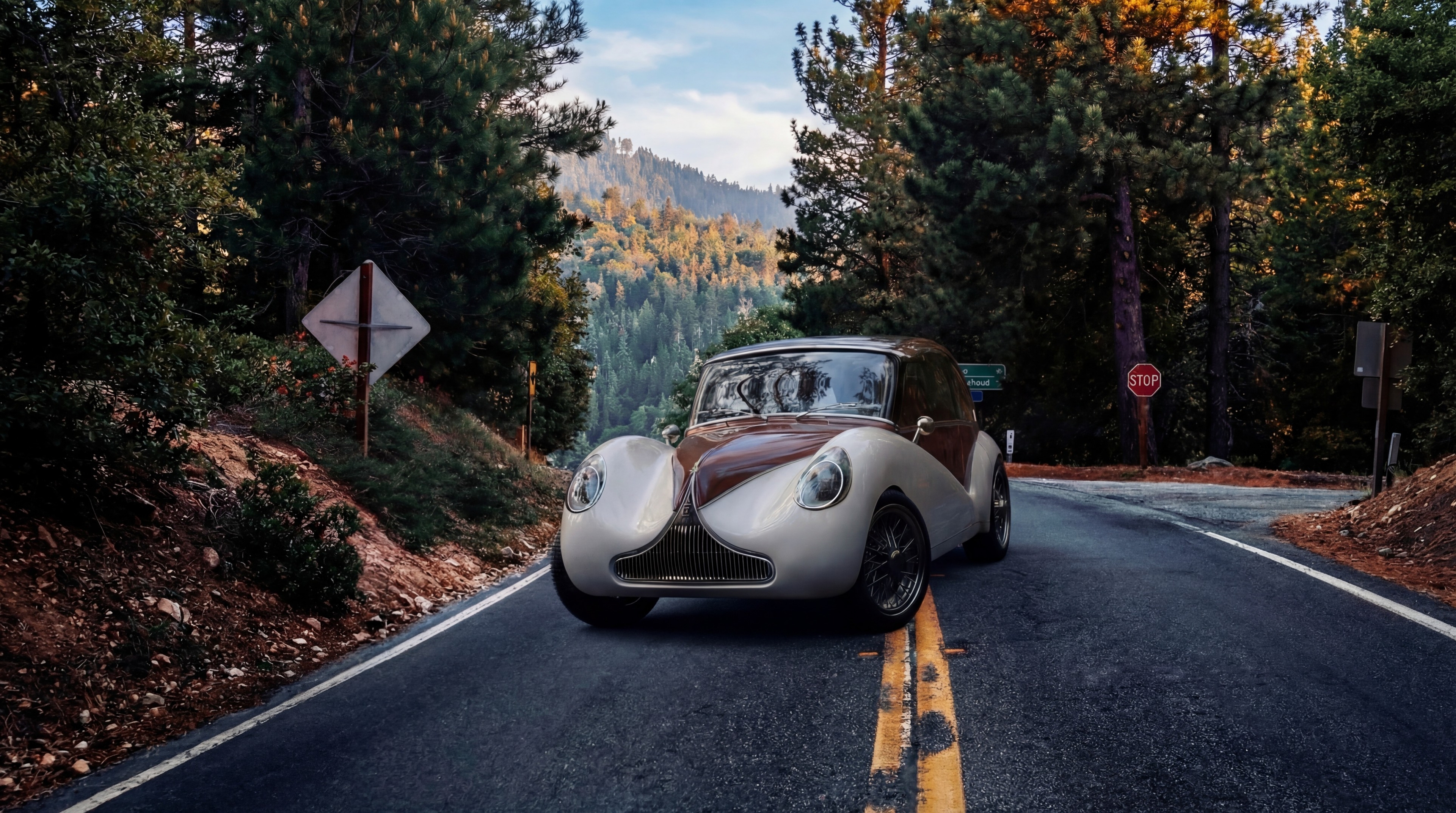 Olympian Model O1 electric vehicle